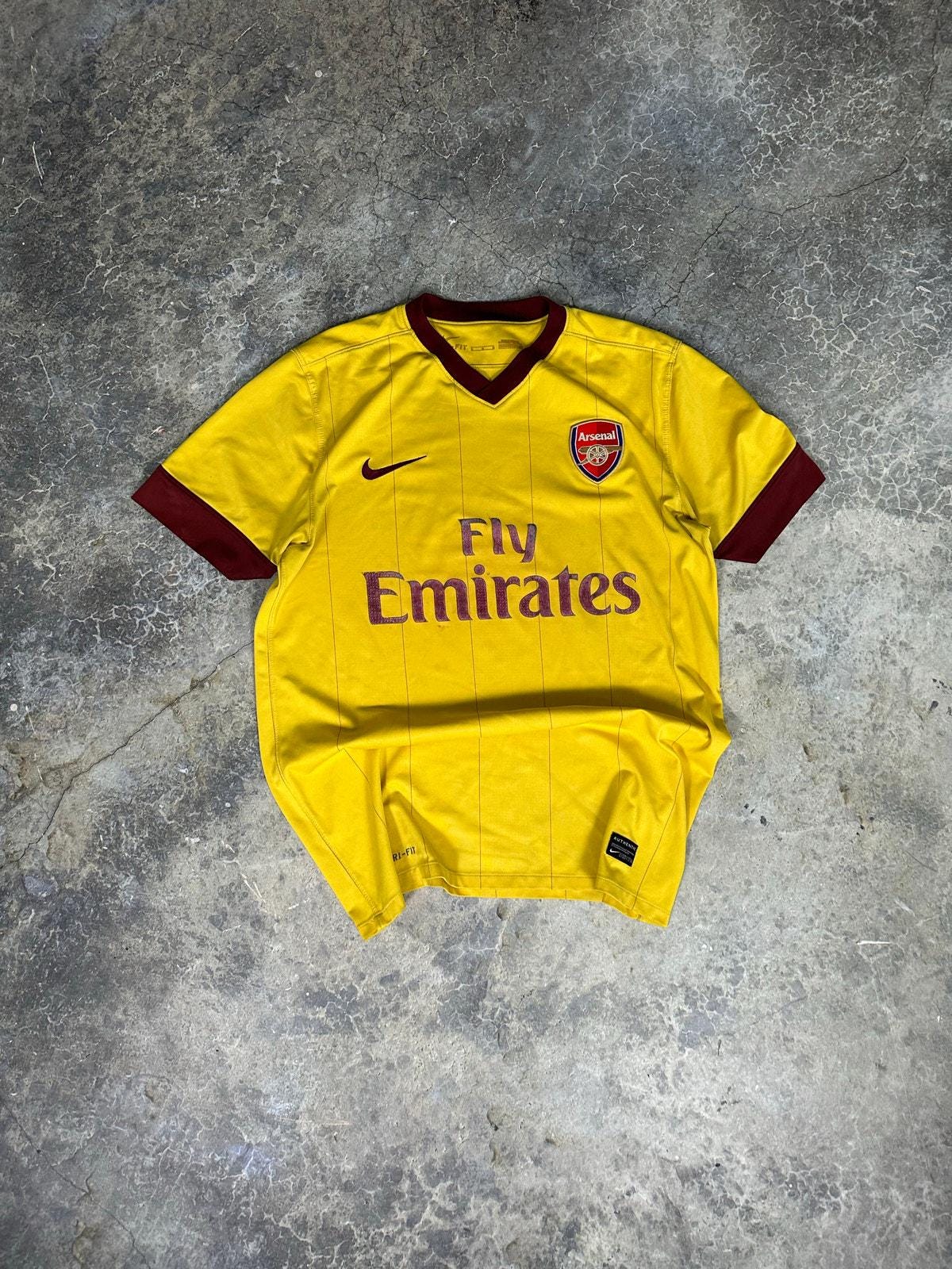 NIKE Arsenal ジャージ　バーガンディ/イエロー NIKE - arsenal アーセナル ジャージ フットボール サッカー