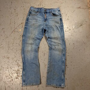 Crazy Vintage Wrangler Bootcut Denim Cowboy Jeans image 5
