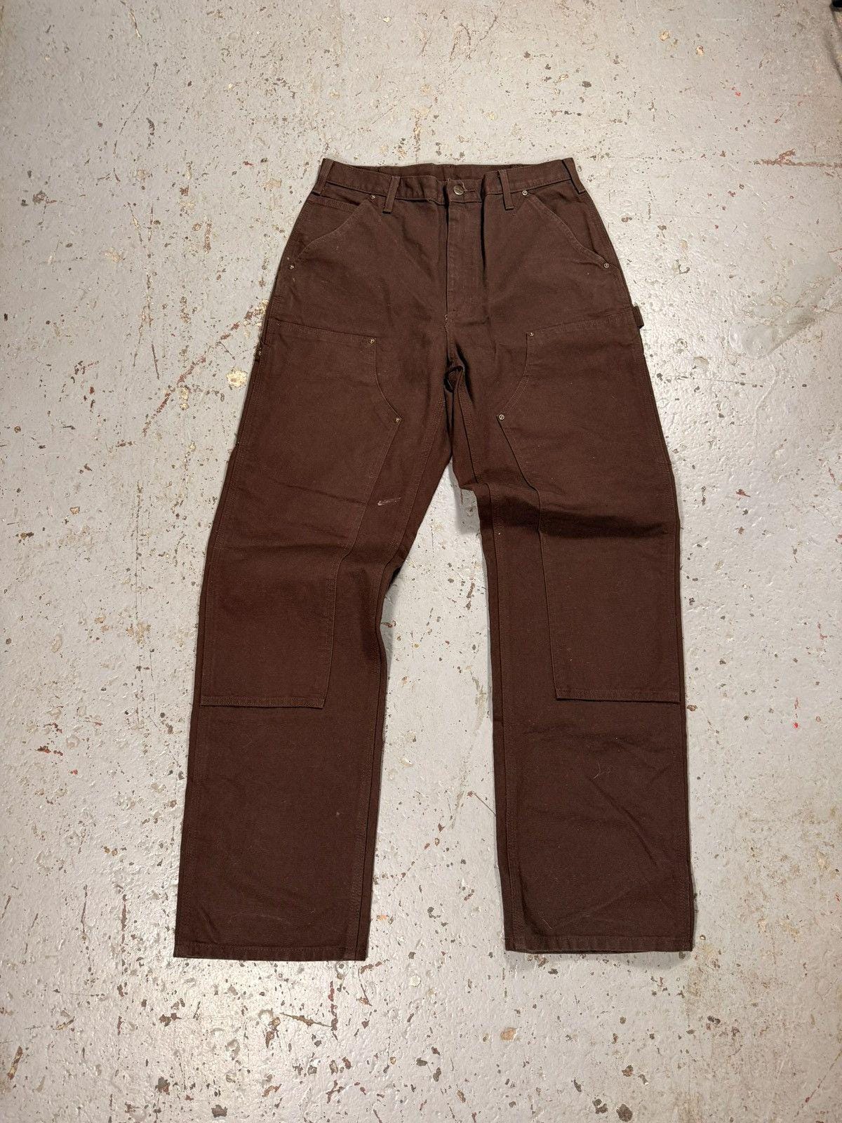 Classic Mocha Brown Carhartt Double Knees New Age Pants - Etsy