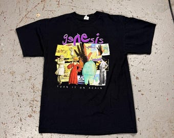 Vintage Genesis 2007 Turn It on Again Tour Tee - Etsy