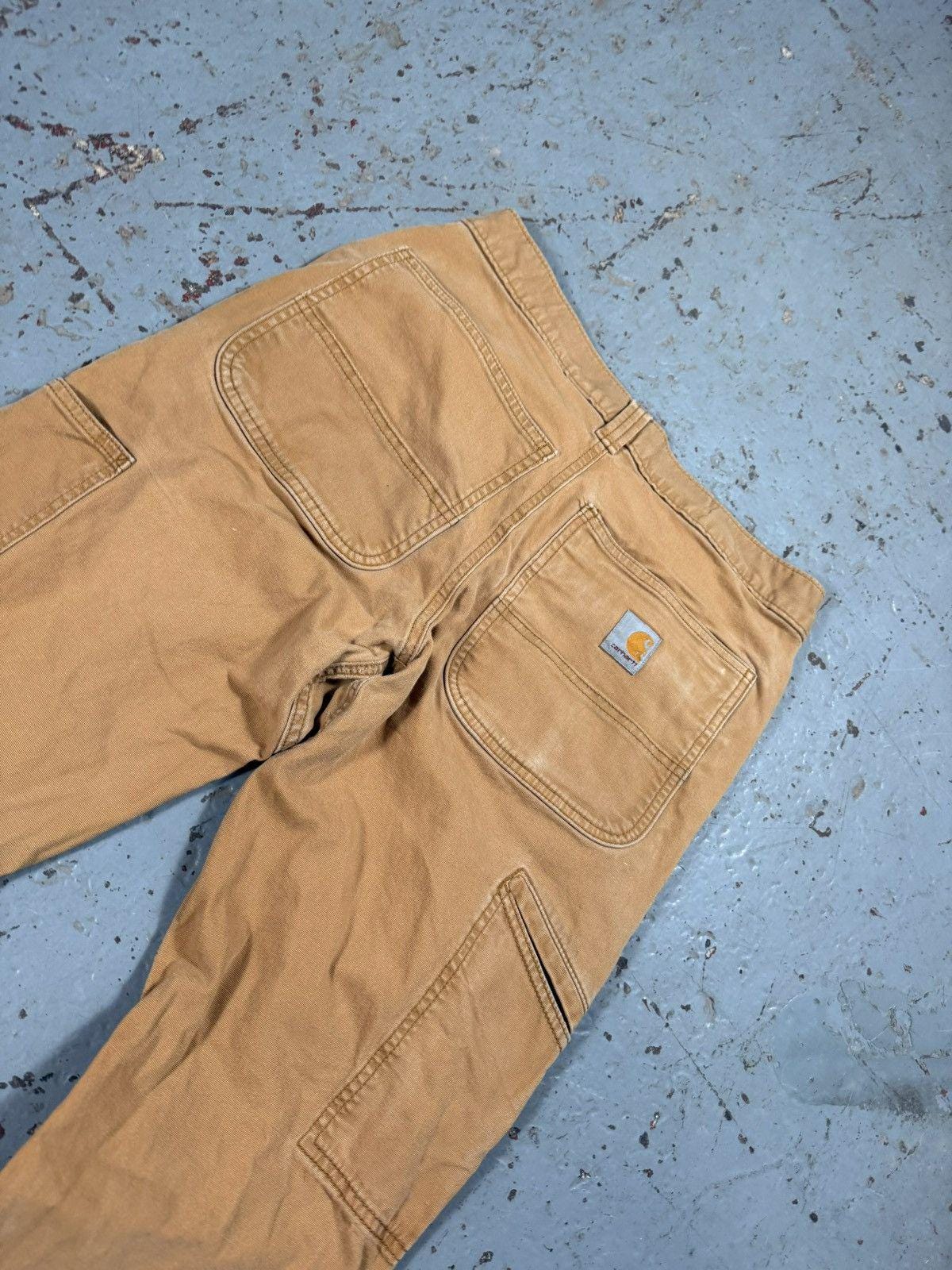 USA製 38×30 Carhartt ダブルニー ベージュ 90s Y2K 中古・古着通販