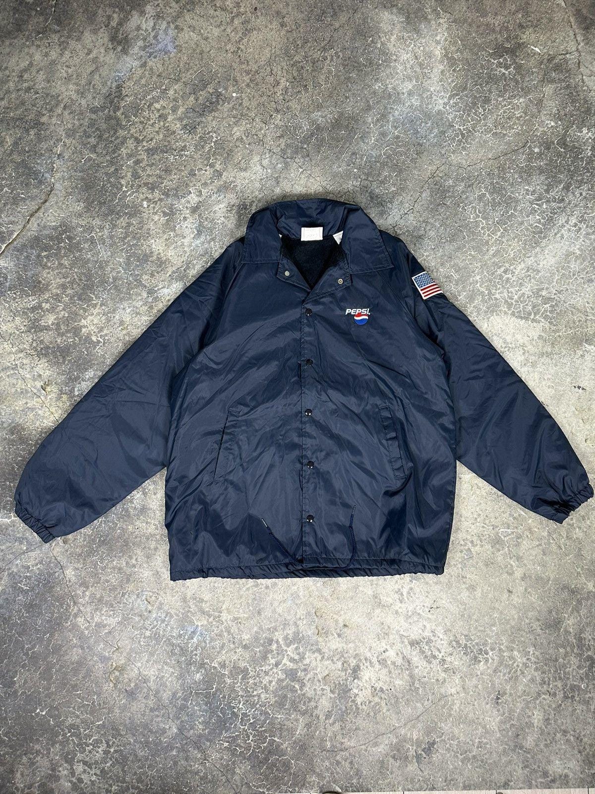Vintage Pepsi Windbreaker Jacket - Etsy