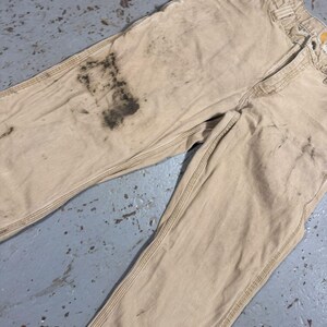 Vintage Distressed Stained Carhartt Carpenter Pants image 3