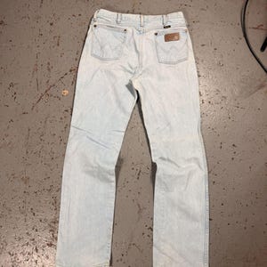 Vintage Wrangler Light wash Denim Jeans image 1