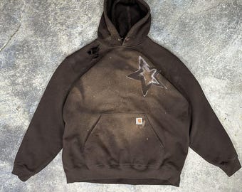 Vintage Distressed Carhartt Hoodie