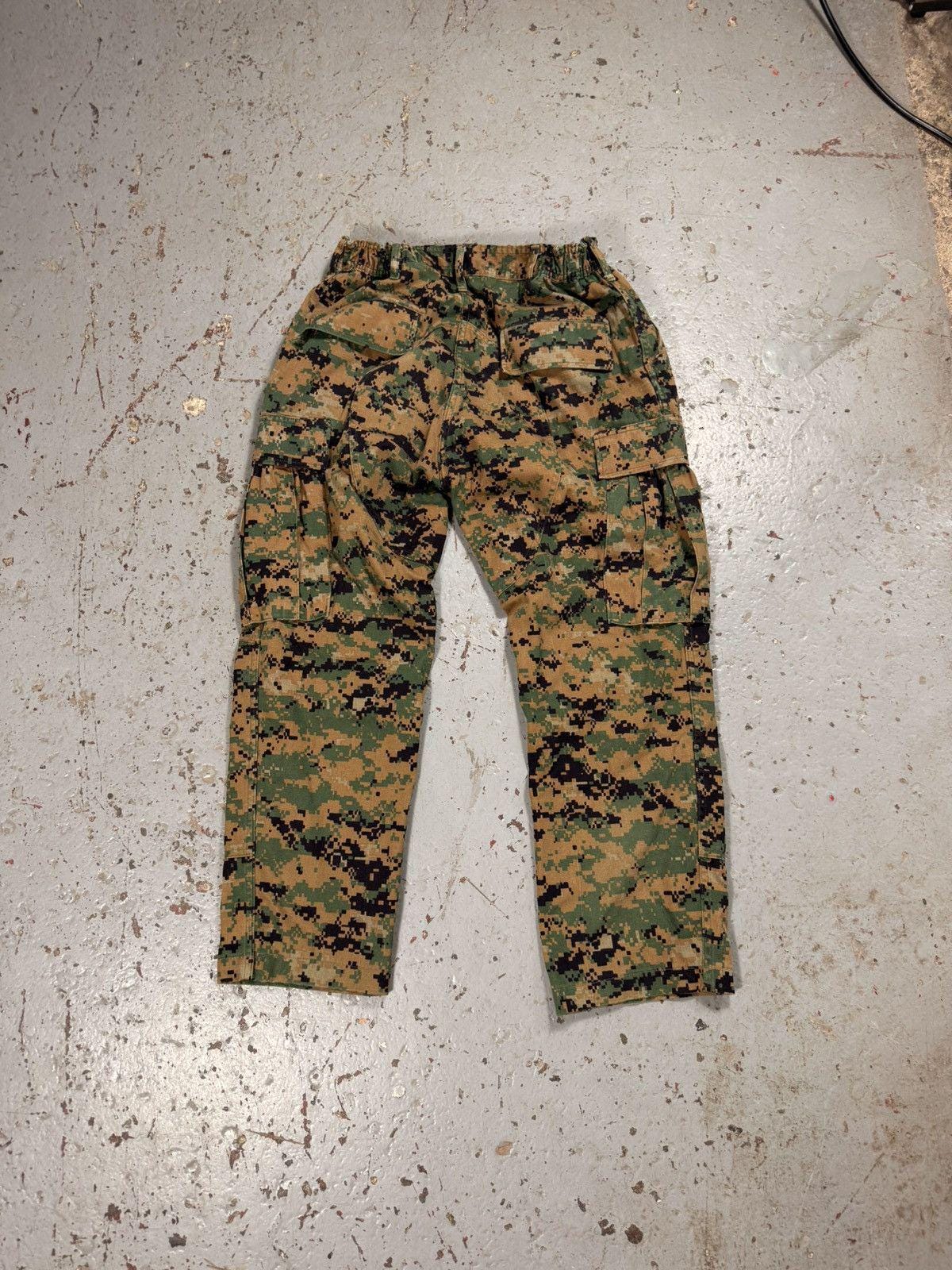 Vintage Digital Pixel Camo Cargo Military Pants - Etsy