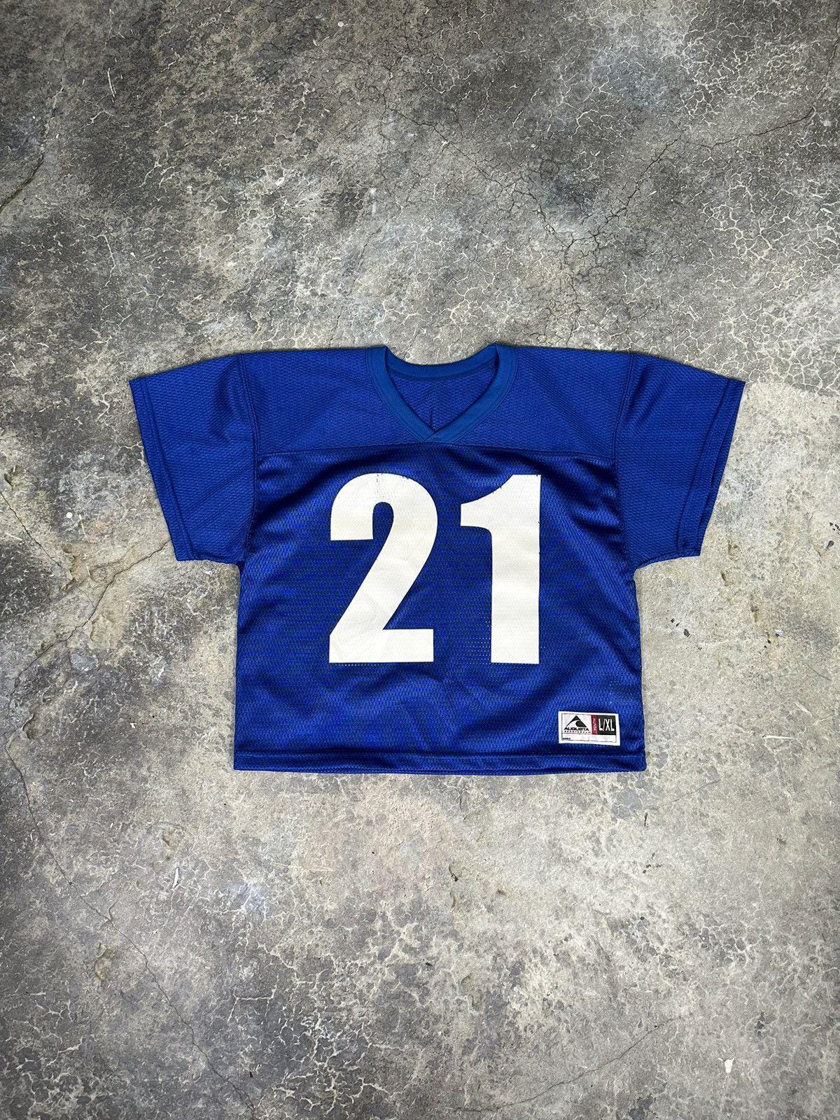 Vintage Mesh Cropped Football Jersey - Etsy