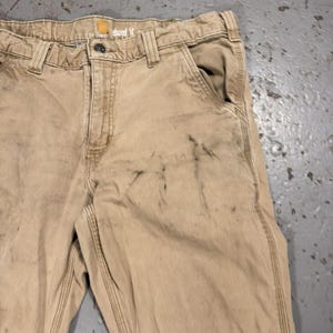 Vintage Distressed Stained Carhartt Carpenter Pants image 6