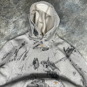 Sudadera con capucha Carhartt Painters desgastada imagen 5