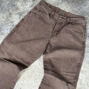 Vintage Mocha Brown Wrangler Jeans image 2