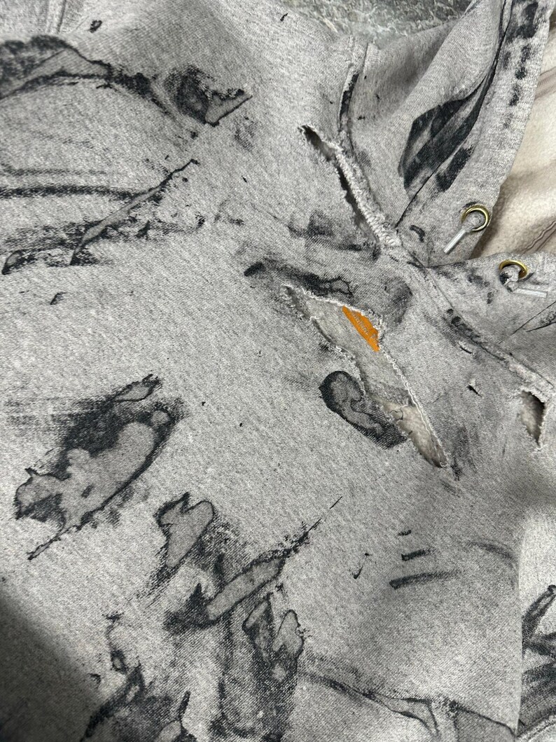 Sudadera con capucha Carhartt Painters desgastada imagen 6