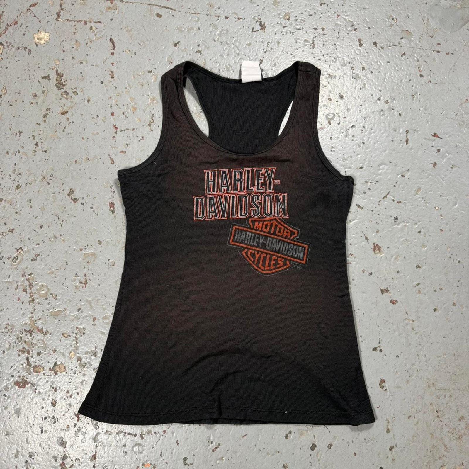 Harley davidson women tank top - Etsy 日本
