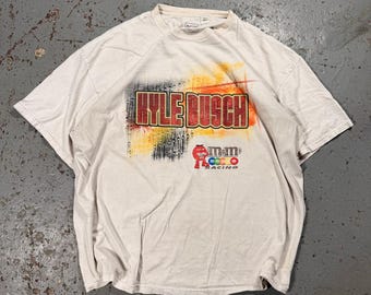 ヴィンテージ カイル ブッシュ NASCAR Tシャツ