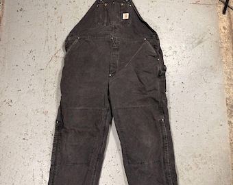 Vintage Distressed Carhartt Overalls