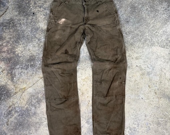 Distressed Carhartt Double Knees Pants - Etsy