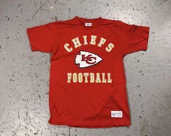 Camiseta vintage firmada de los Kansas City Chiefs