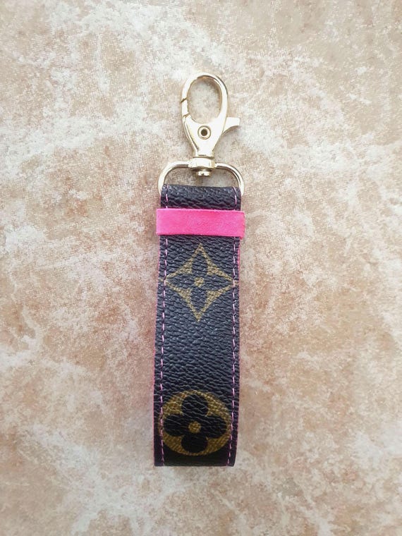 Portachiavi Elegante, Portachiavi Unico,  Portachiavi in pelle di lusso, portachiavi marrone, portachiavi di lusso, ciondolo per borsa