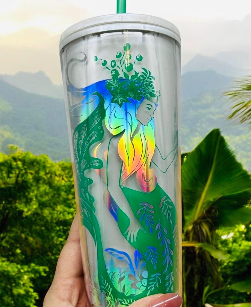 Starbucks siren mermaid tumbler - Etsy 日本