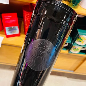 Starbucks Halloween Black Slime Cup Cold Oozing Tumbler Venti