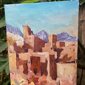 Atlante della Kasbah - dipinto originale