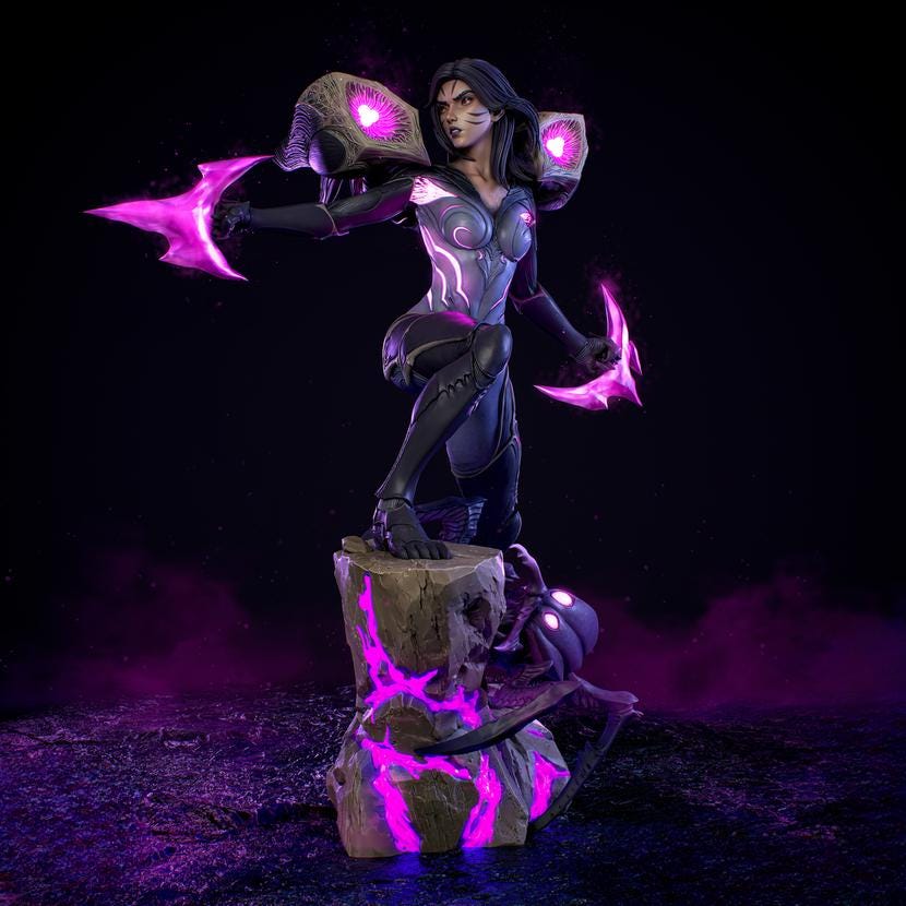 Kai'sa Lol Figure - Etsy Kai'sa Lol Figure - Etsy