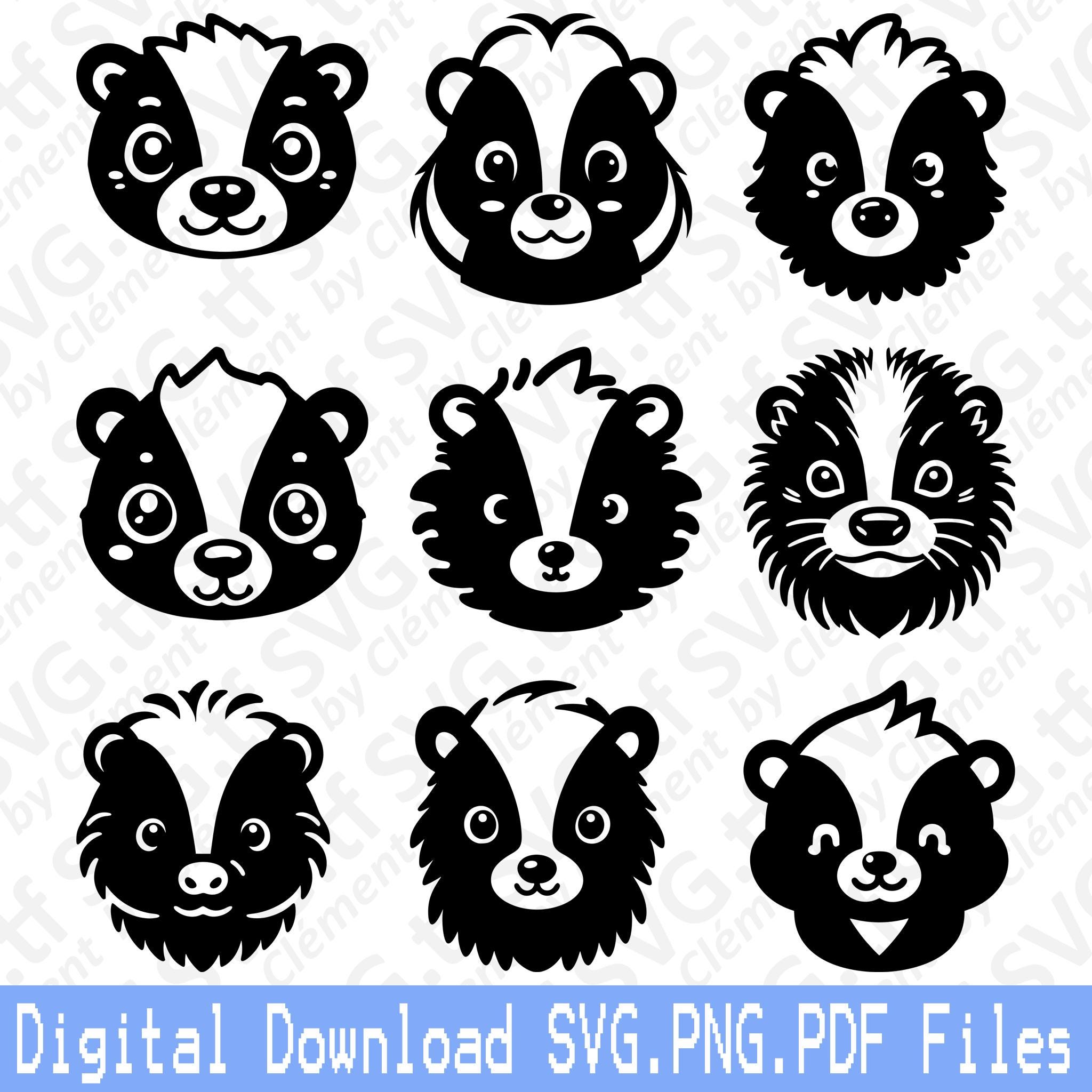 Cara de zorrillo - Etsy México, image size:2048x2048