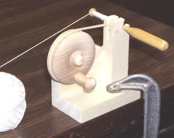 Bobbin Lace Winder, Hardwood, Hand Crafted