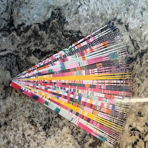 Set of 5 paper bead rollers and 60 paper bead strips image 2