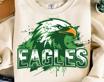 Maskotka Eagles PNG – Philadelphia Football, projekt na dzień meczu (pobranie cyfrowe)