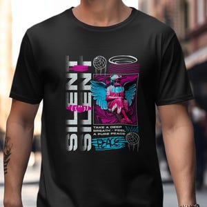 Urban Fashion Digital Print: Harajuku Streetwear Design (PNG, JPG, POD)