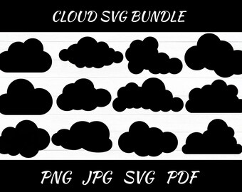 Pacote SVG na Nuvem: Arquivos Cricut Cut (Arquivo Digital)
