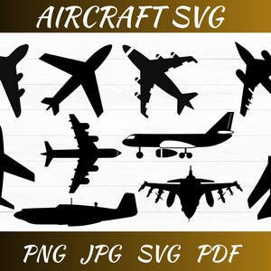Aircraft Svg bundle,Travel Svg,Airplane Silhouette,Love travel,Airplane Bundle SVG PNG clipart,Plane Route heart path cut file,Aeroplane Svg