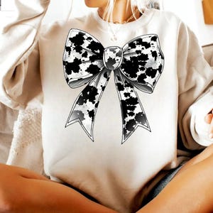 Cow Print Coquette Bow Png, Girly Western Cow Bow Png, Trending Png, Retro Mama Png, Coquette Western Png, Aesthetic Png, Western Png