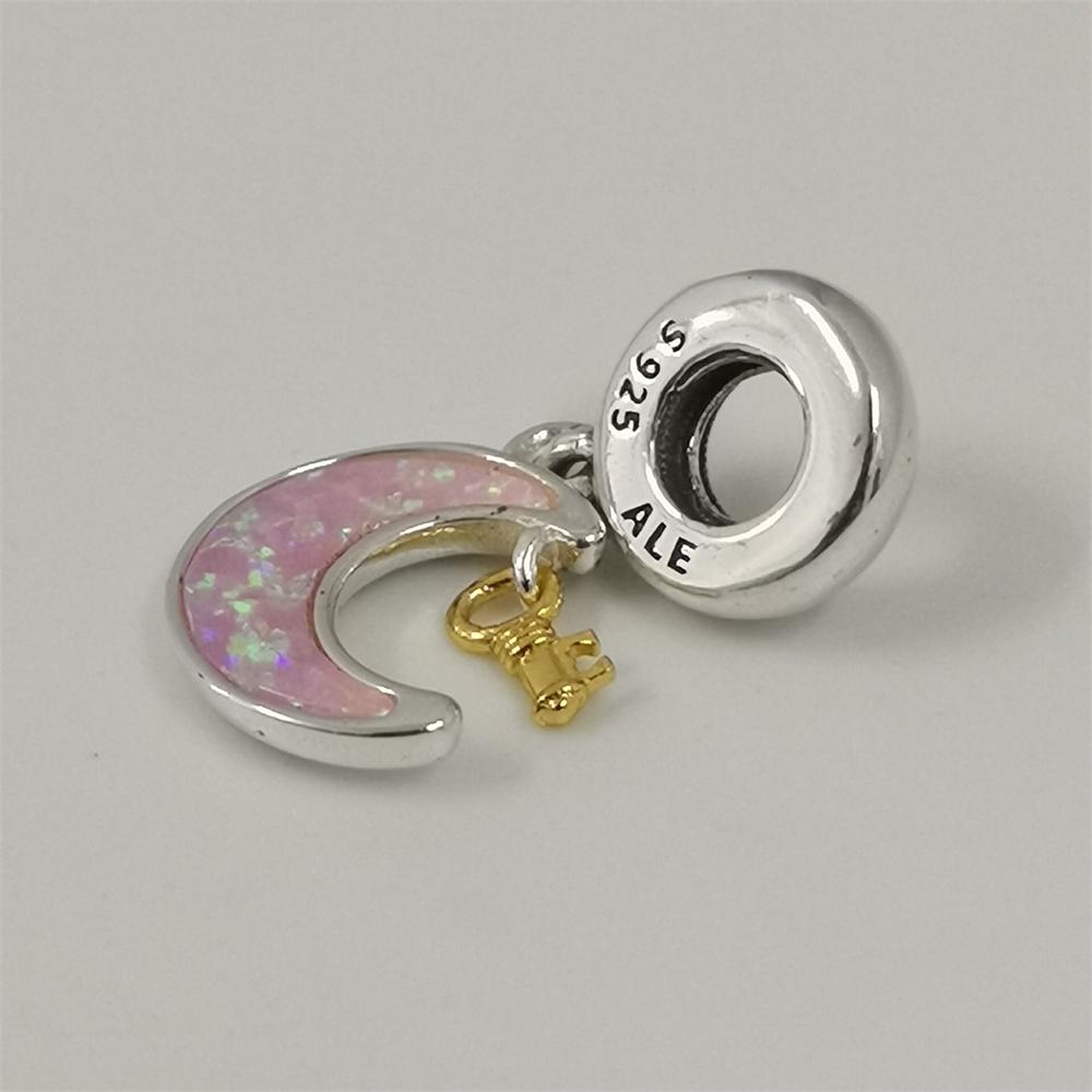 新品同様【定価1.2万】Pandora Two-tone Key & Moon Pandora Two-tone Key & Moon Dangle Charm - Etsy