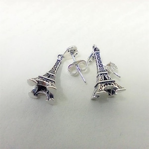 Pandora Eiffel Tower Drop Earrings Sterling silver