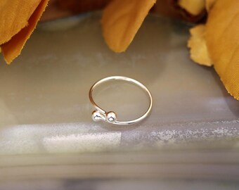 Solid 925 Sterling Silver Toe Ring Ball Design Ladies New