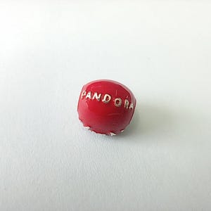 Pandora Red Dharma Charm Sterling S925 Nuovo 2020 Hot