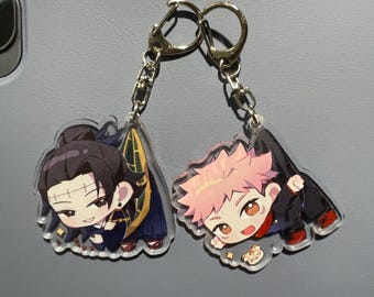 Unique Jujutsu Kaisen Keychain, Acrylic Keychain, Anime Keychain