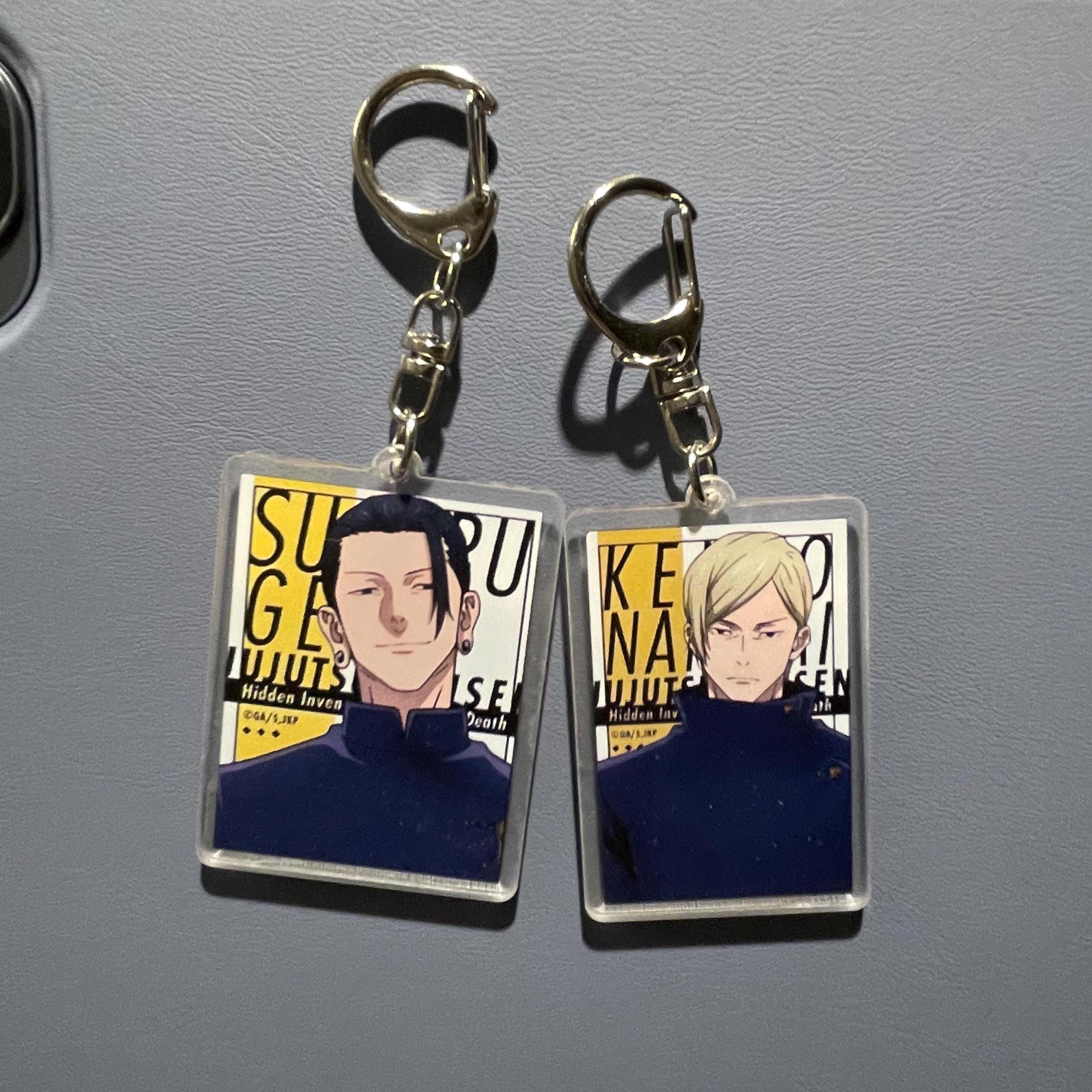 Unique Jujutsu Kaisen Keychain, Handmade Acrylic Keychain, Anime Keychain