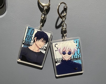Unique Jujutsu Kaisen Acrylic Keychain, Anime Keychain