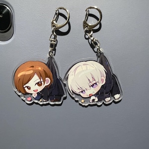 Unique Jujutsu Kaisen Keychain, Anime Acrylic Keychain