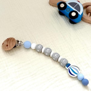 Personalized Pacifier Clip, Custom Baby Gifts, Custom Dummy Clip, Baby Shower Gift, Newborn Gift, Soother Clips, Binky Clip, Pacifier Holder