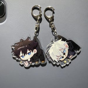 Unique Jujutsu Kaisen Keychain, Anime Keychain, Acrylic Keychain