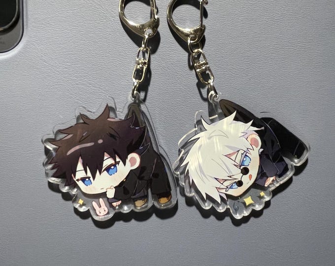 Gojo Acrylic Keychain, Gojo Satoru, Jujutsu Kaisen, Anime Gift, Anime ...