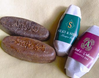 Ayurvedic Herbal Shampoo Bar Set – Amla & Shikakai, Healthy Scalp (Set of 2)