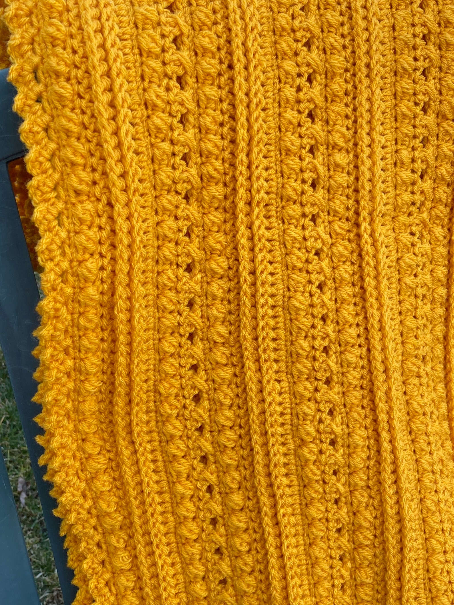 Yellow Crochet Afghan Afghans for Sale Crochet Blanket Etsy