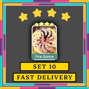 MonopolyGo Fire Dance Set 10