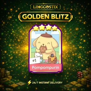 Monopoly Go Golden Blitz - Pompompurin Set 20