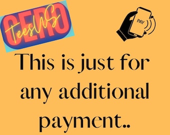 Additional payment