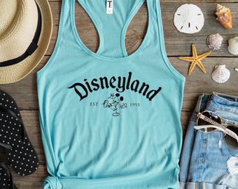 Canotta Disneyland per donna, Disneyland Est, canotta Disney Vacation, canotta Disneyworld, canotta Disney magica, canotta da donna carina